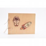 Ξύλινο βιβλίο ευχών Διάστημα